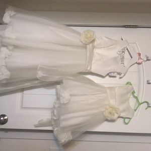 Flower girl dresses .